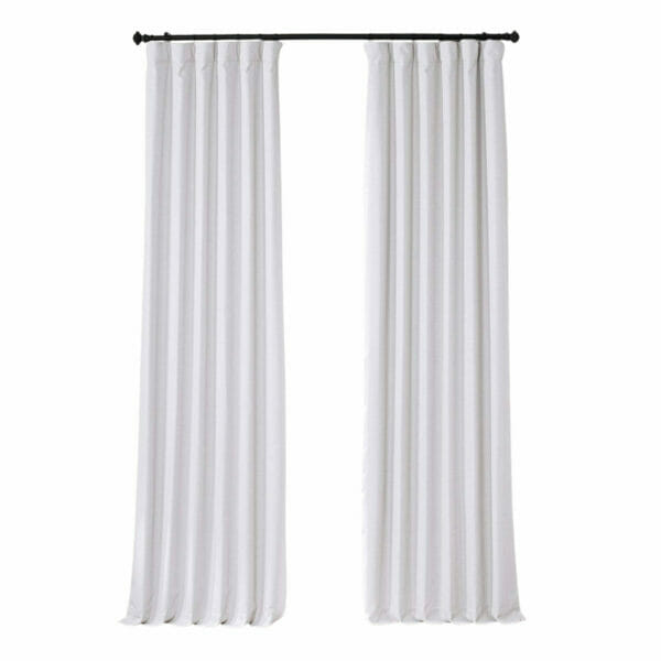 half price drapes solid thermal insulated blackout curtains linen home decor designer lookalike dupe