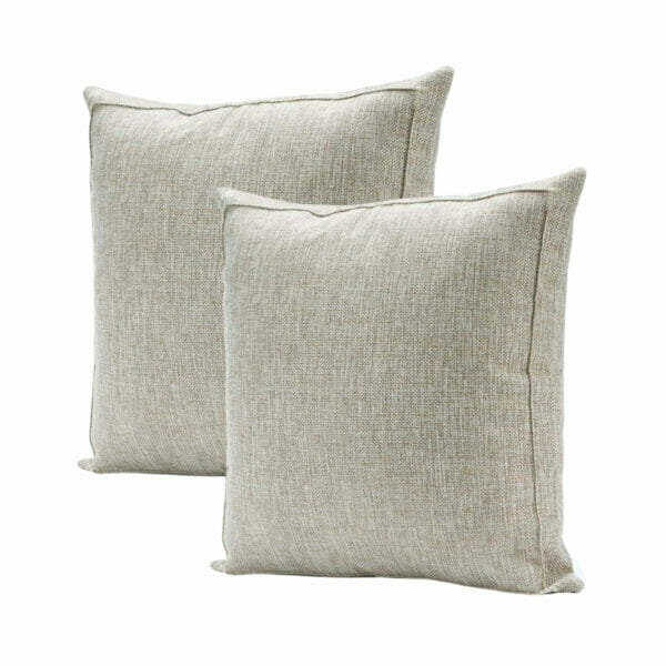linen pillow set affordable neutral home decor budget friendly amazon pillow