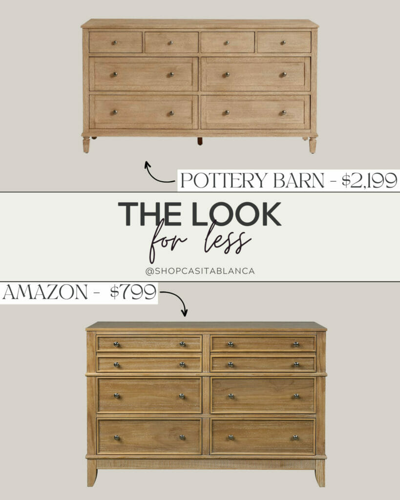 restoration hardware arhaus west elm pottery barn lookalike dupe anthropologie look for less designer lookalike get the look mcgee and co sausalito