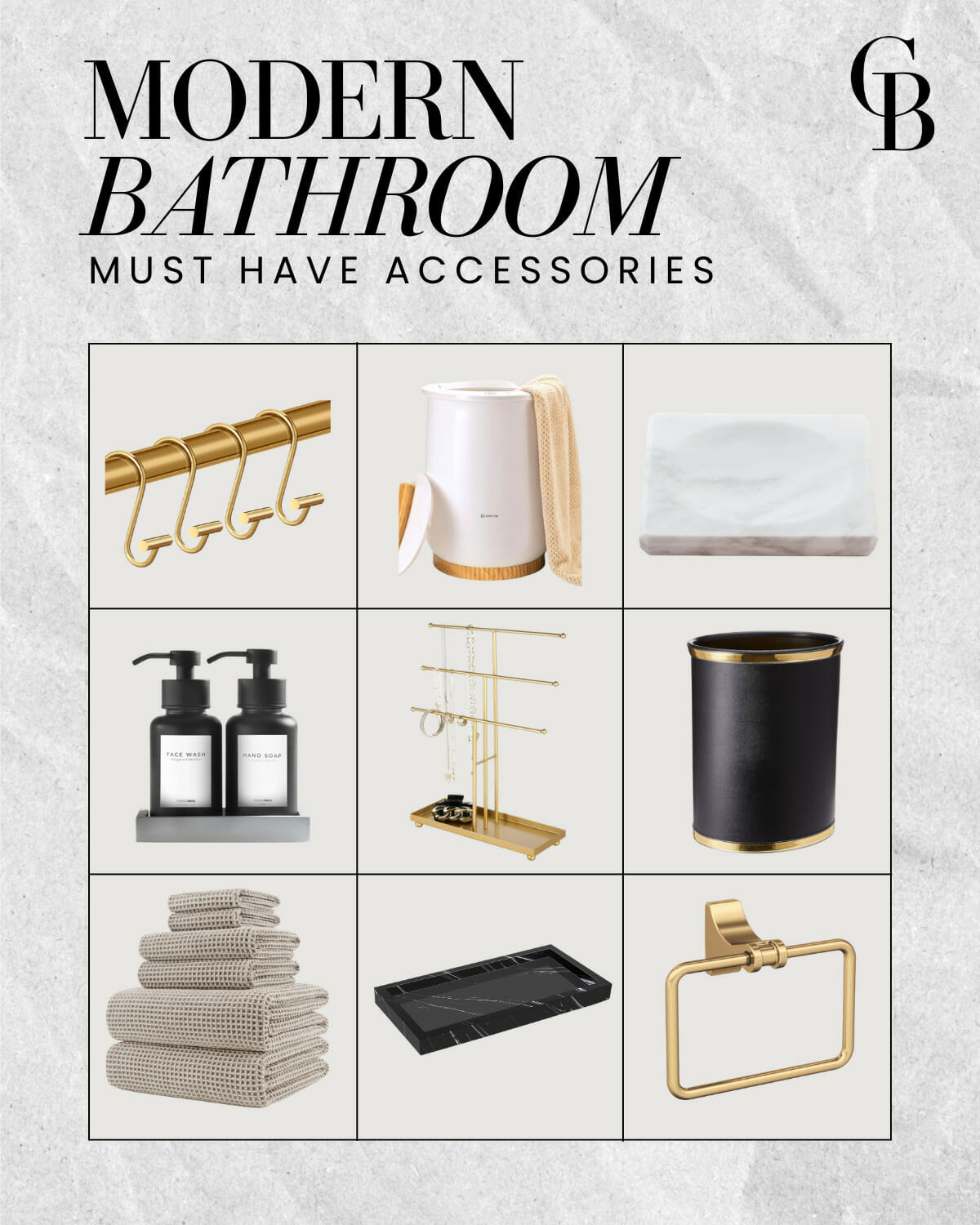 modern bathroom decor and organization | #modern #modernbathroom #bathroomdecor #minimalist #organization #storage #accessories #wicker