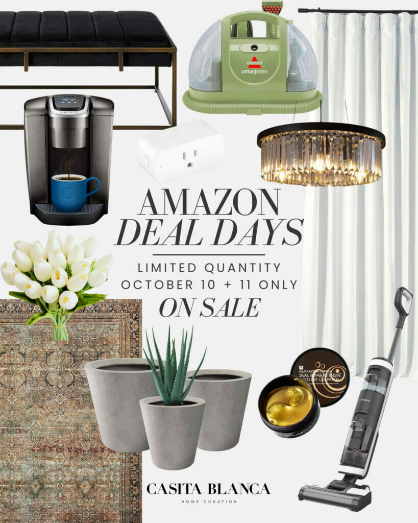 amazon prime day big deal days designer lookalike restoration hardware dupe affordable window treatments faux tree