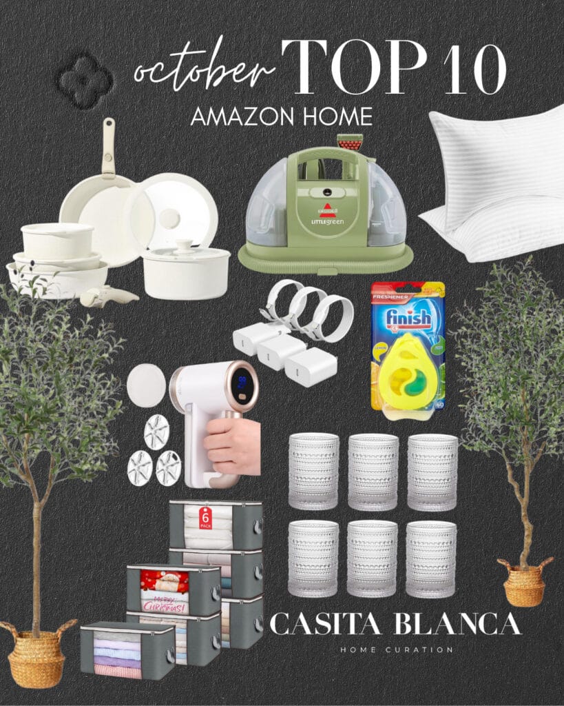 october top sellers amazon home | #october #topsellers #amazon #home #kitchen #cooking #bedding #fauxtree #vintage #glassware #charger #cleaning