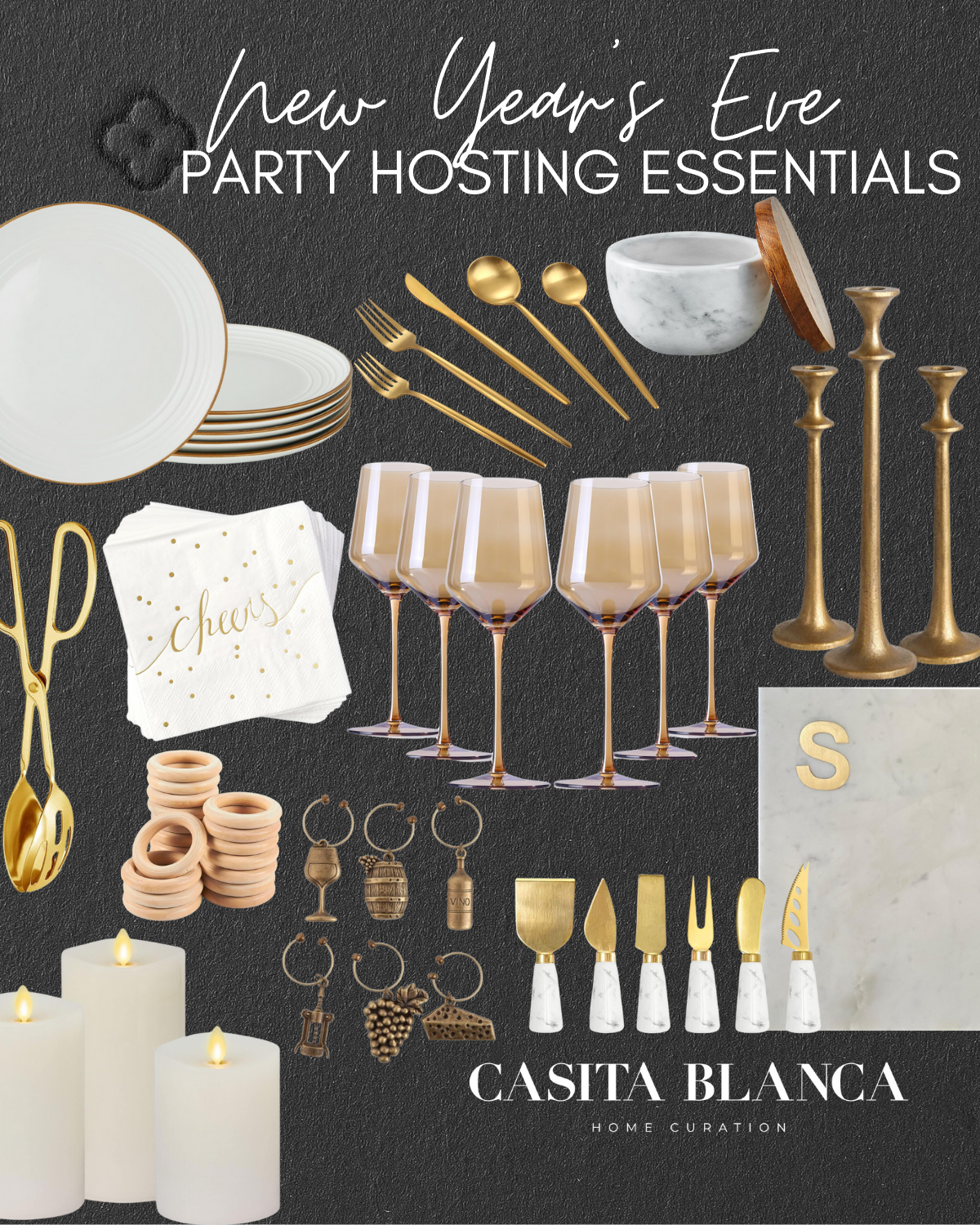 New Year's Eve Party Host Essentials - Casita Blanca GENERAL