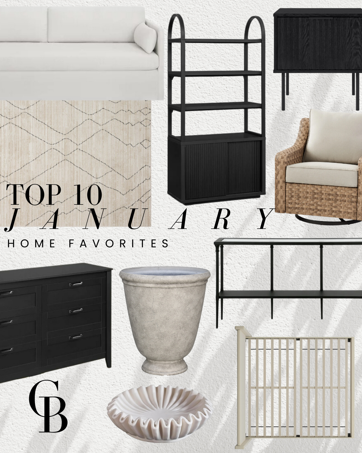 january top-selling home favorites | home, home favorites, home finds, best-selling, area rug, bookshelf, swivel chair, outdoor decor, home furniture