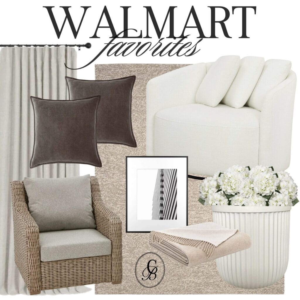 walmart home finds, walmart favorites, walmart look for less, designer look for less, home look for less, affordable home decor, restoration hardware dupe