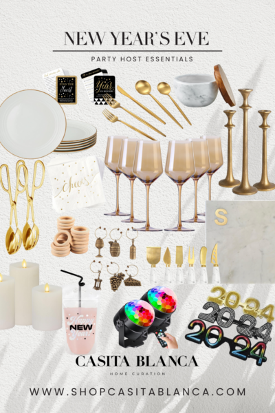 new year's eve party host essentials | #new #years #eve #party #host #essentials #NYE #wineglass #decor